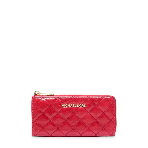 michael kors quilted wallet